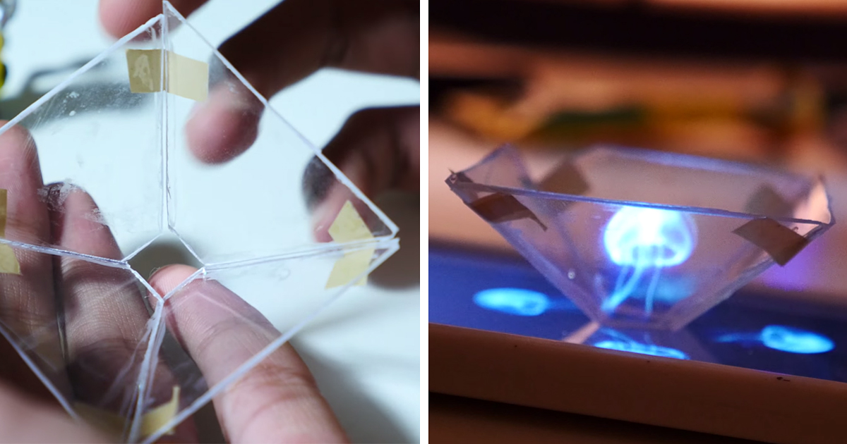 Ologrammi fai da te: creare ologrammi 3D con lo smartphone