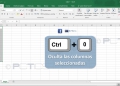 CTRL + 0 - Nasconde le celle selezionate