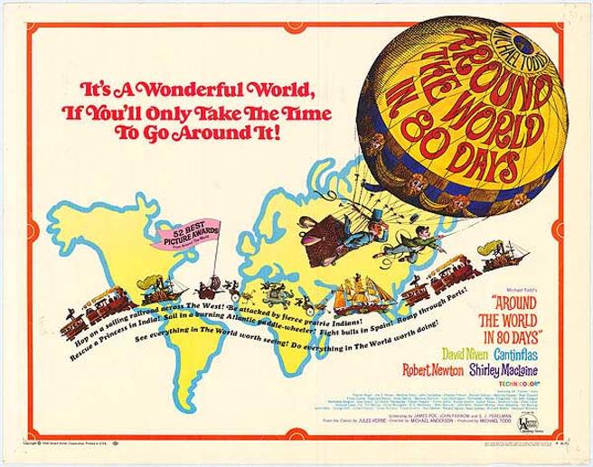 1956:  Around the World in 80 Days (Il giro del mondo in 80 giorni)