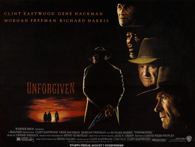 1992:  Unforgiven (Gli spietati)