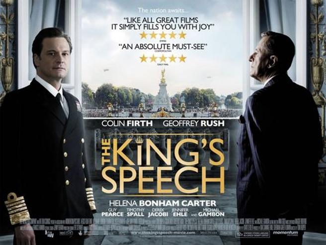 2010:  The King’s Speech (Il discorso del Re)