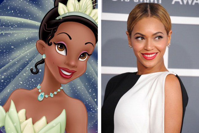 Dubbi sulla somiglianza tra Beyoncé e la principessa Tiana?