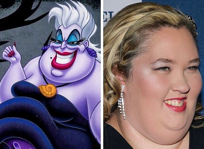 Qualche dubbio sulla somiglianza tra Ursula e Mama June?