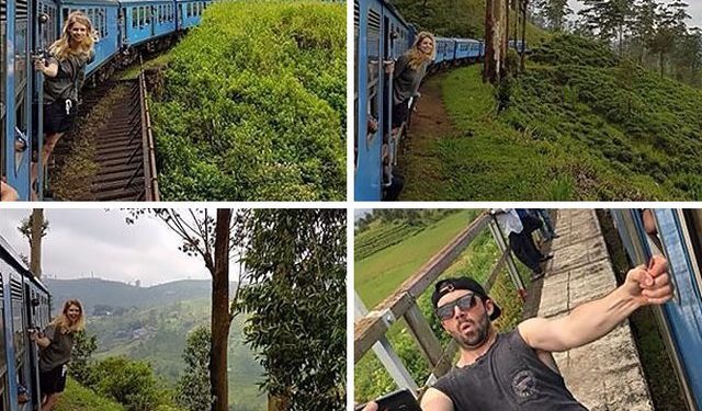 Le foto esilaranti dei fidanzati obbligati a trovare lo scatto perfetto per Instagram
