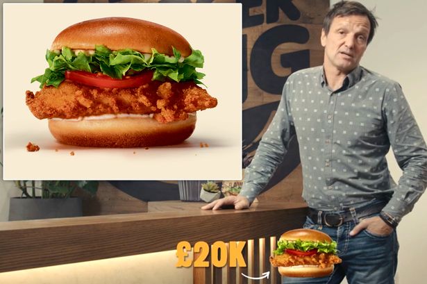 Burger King offre 20.000 £ per assaggiare il nuovo Crispy Chicken Burger