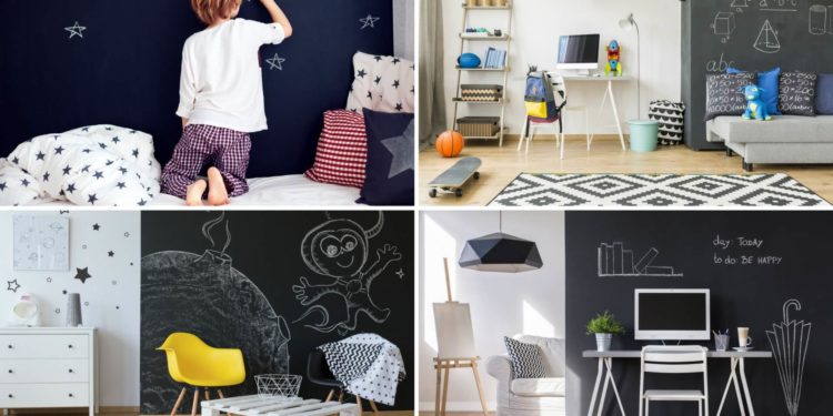 Le più belle lavagne fai da te con la pittura lavagna