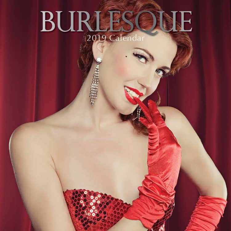2019 Calendario Della Parete-2019 Calendario Sexy burlesque